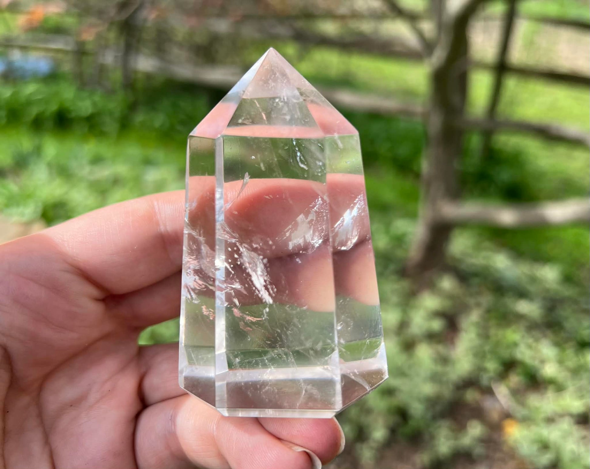Quartz Crystal Tower ~ Obelisk - Gem Realm 