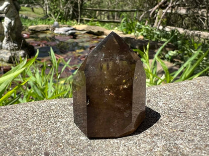 Smoky Quartz Tower Duo - Gem Realm 