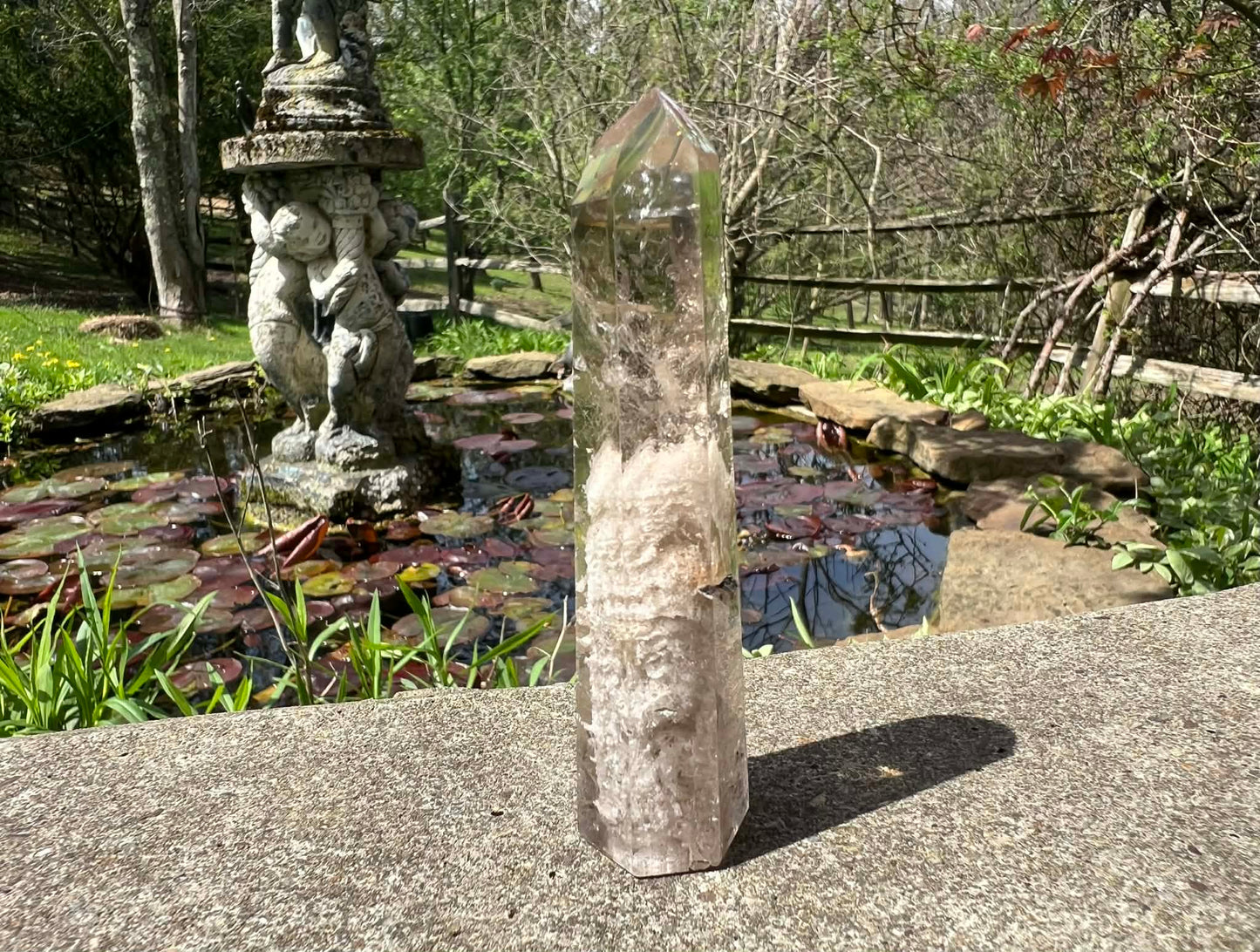 Smoky Garden Quartz ~ Phantom Tower - Gem Realm 
