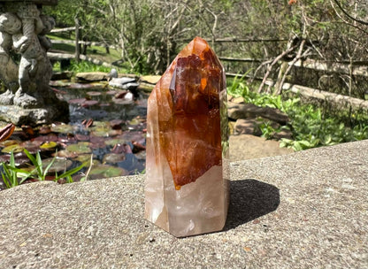 Hematoid Quartz Tower - Gem Realm 