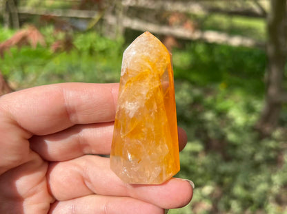 Hematoid Quartz Tower - Gem Realm 
