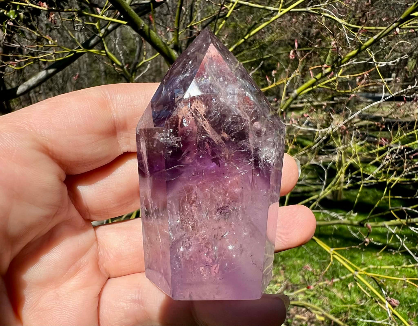 Phantom Amethyst Tower ~ Brazil - Gem Realm 