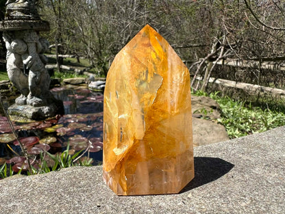 Hematoid Quartz Tower - Gem Realm 