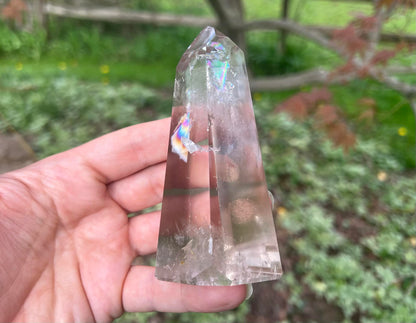 Quartz Crystal Tower ~ Light Smoky - Gem Realm 