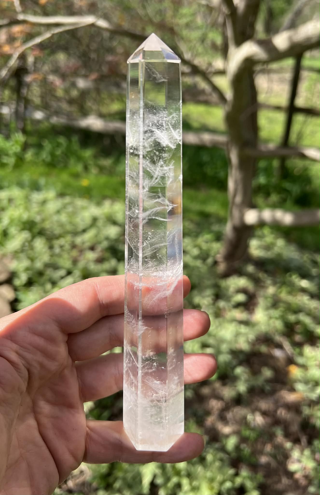 Quartz Crystal Tower ~ Large - Gem Realm 