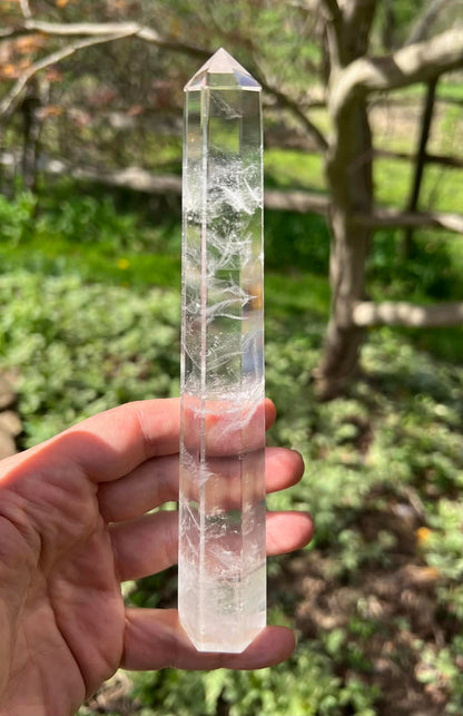 Quartz Crystal Tower ~ Large - Gem Realm 