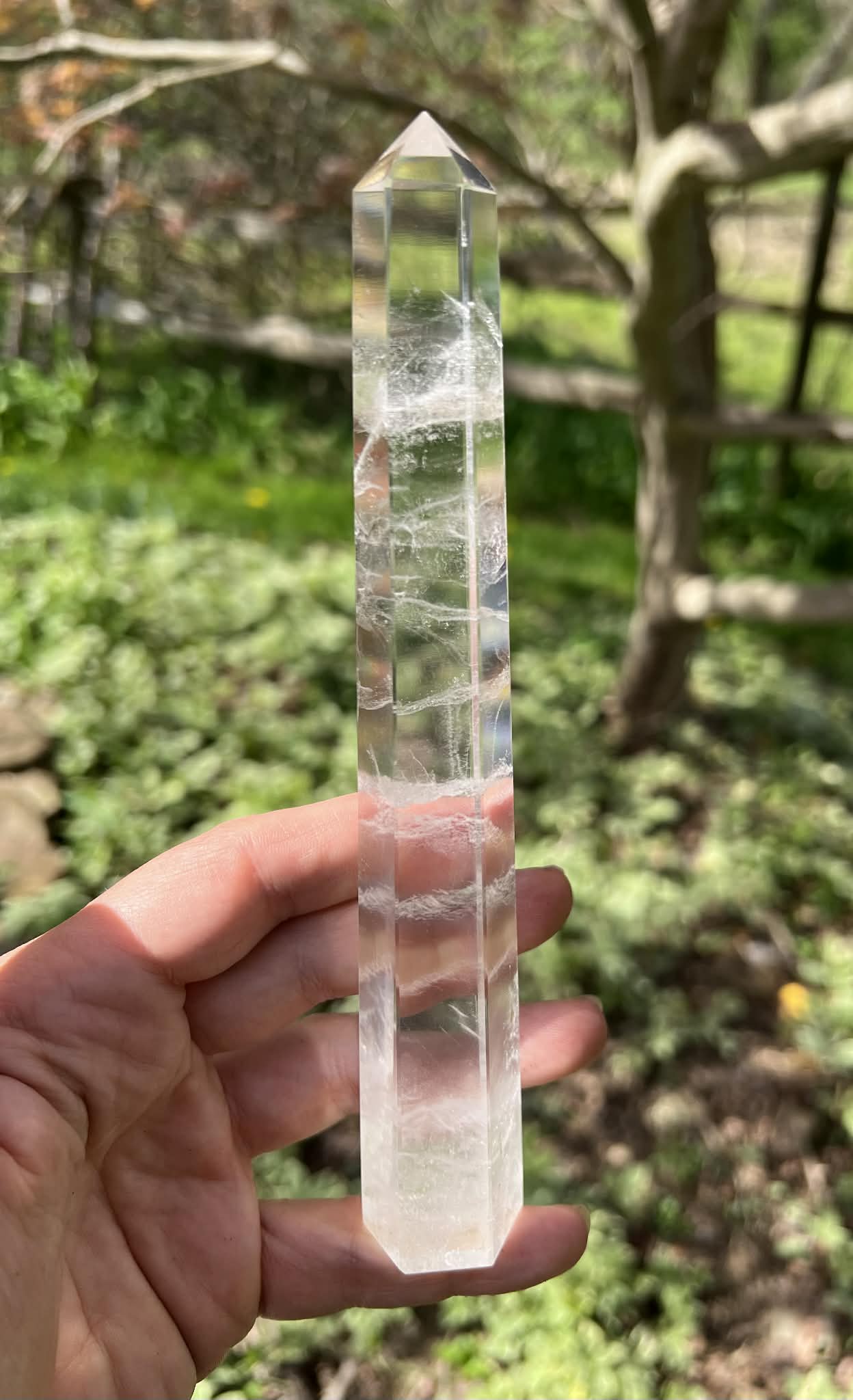 Quartz Crystal Tower ~ Large - Gem Realm 