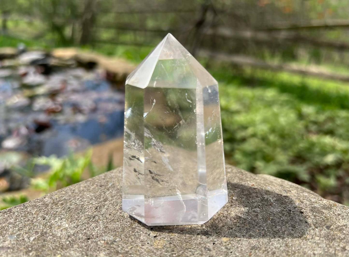 Quartz Crystal Tower ~ Obelisk - Gem Realm 