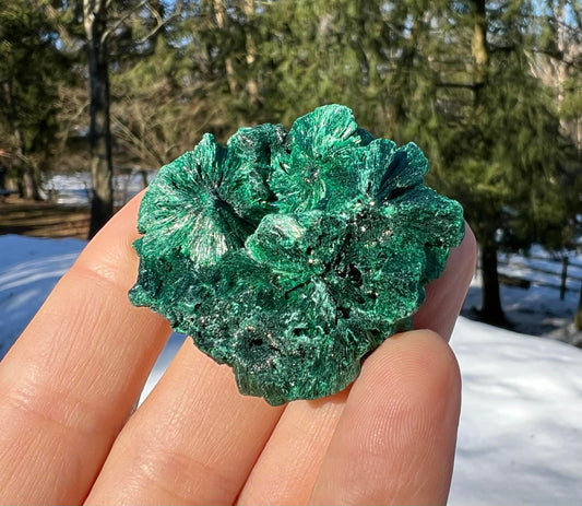 Silk Malachite Specimen #4