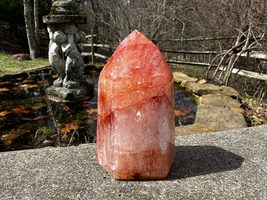 Hematoid Quartz Tower