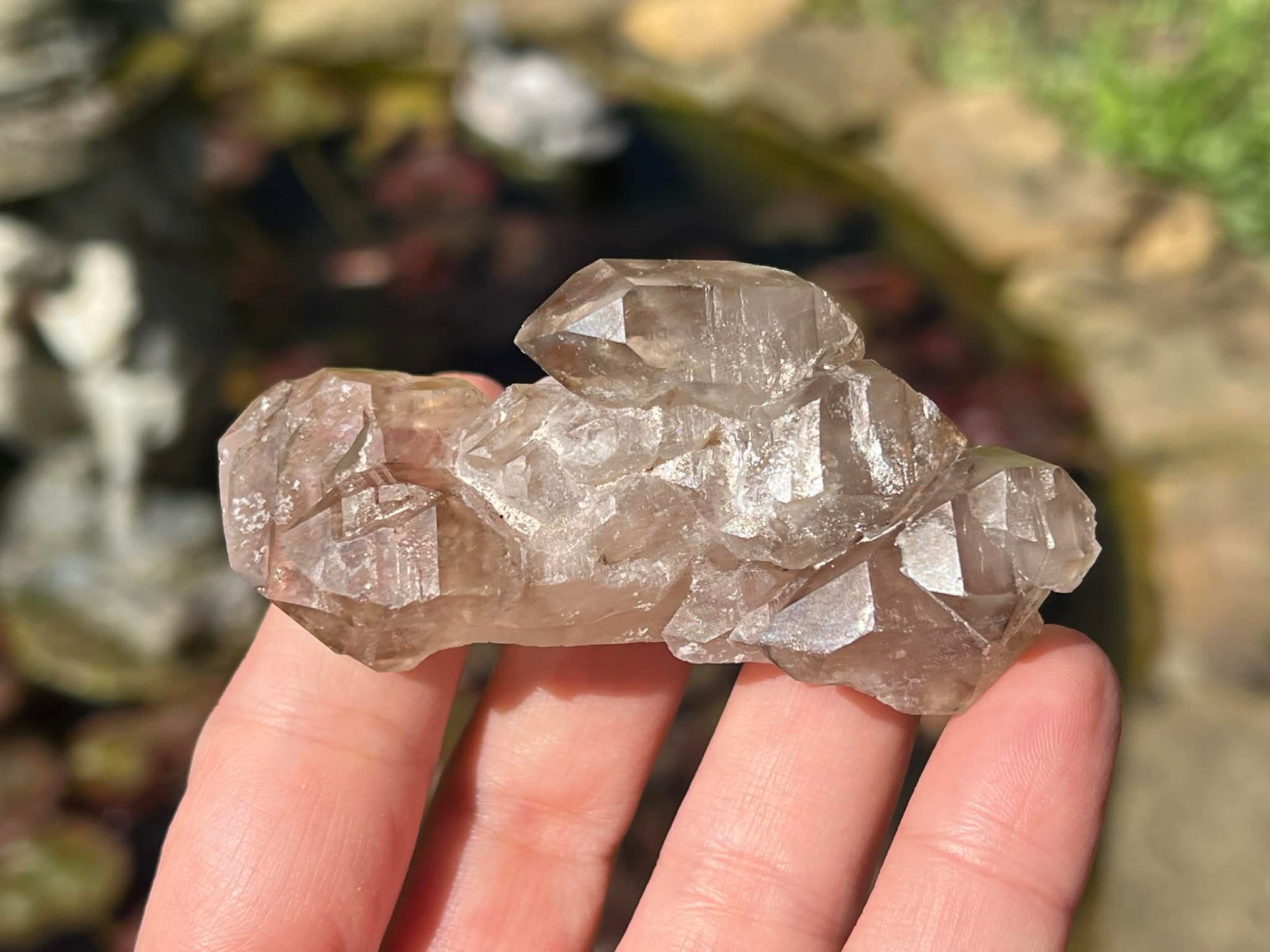 Smoky Elestial Quartz Specimen #7 - Gem Realm 