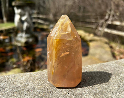Hematoid Quartz Tower - Gem Realm 
