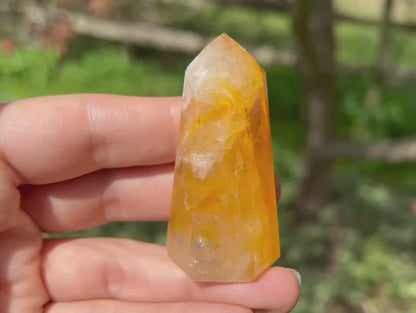 Hematoid Quartz Tower