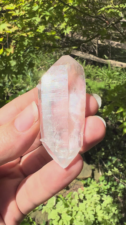 Lemurian Quartz Double Terminated Quartz Point ~ Brazil