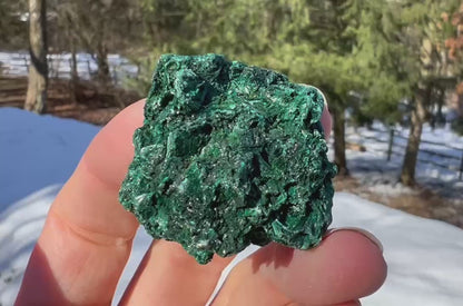 Silk Malachite Specimen #21