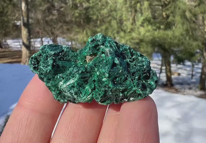 Silk Malachite Specimen #18