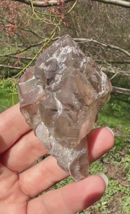 Smoky Elestial Quartz Specimen #9
