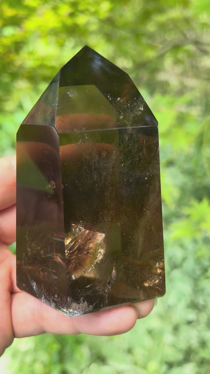 Smoky Quartz Tower ~ Large