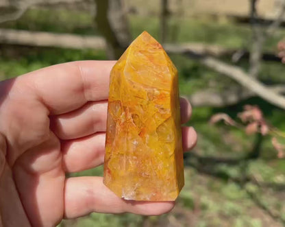 Hematoid Quartz Tower