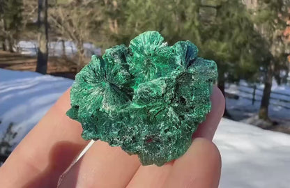 Silk Malachite Specimen #4