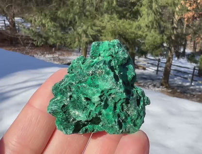 Silk Malachite Specimen #24