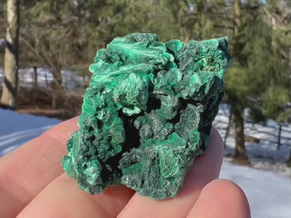 Silk Malachite Specimen #14