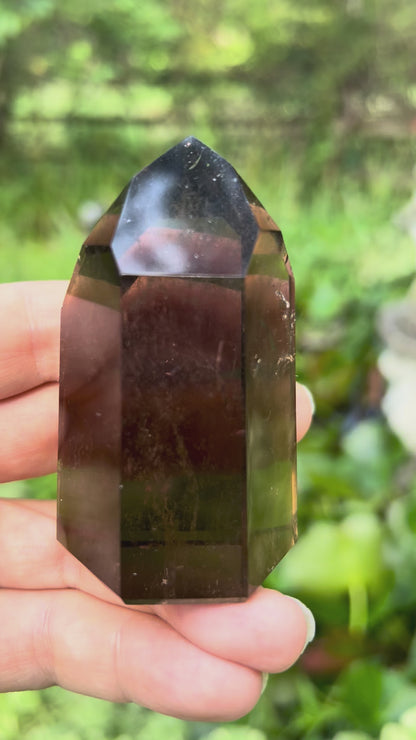 Smoky Quartz Tower