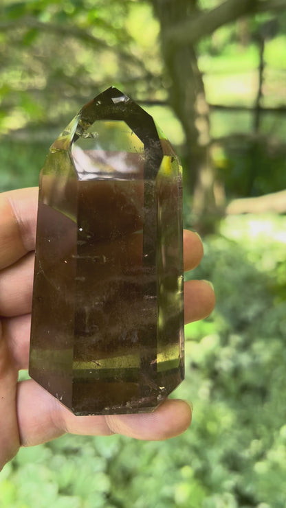 Smoky Quartz Tower