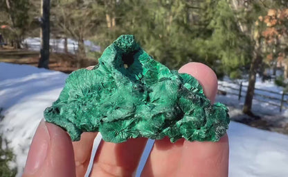 Silk Malachite Specimen #11