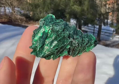 Silk Malachite Specimen #3