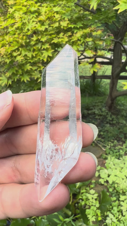 Lemurian Quartz Double Terminated Quartz Point ~ Brazil