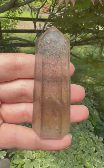 Smoky Phantom Quartz Tower