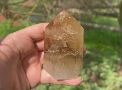 Smoky Citrine Quartz Tower