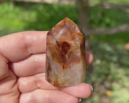 Hematoid Quartz Tower