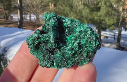 Silk Malachite Specimen #12