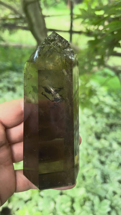 Smoky Quartz Tower ~ Large
