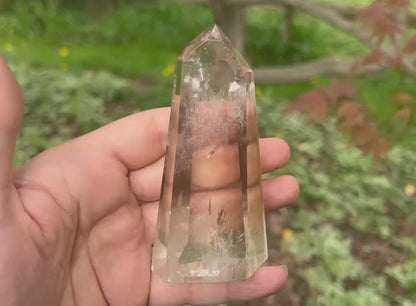 Quartz Crystal Tower ~ Light Smoky