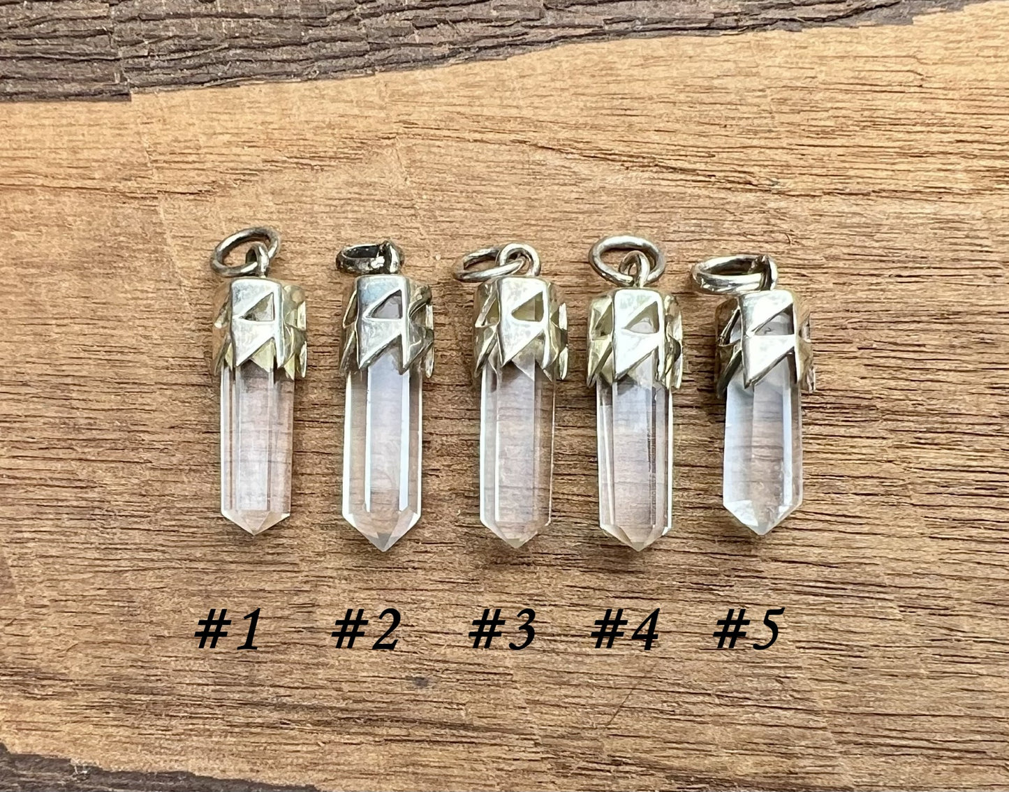 Quartz Crystal Pendant - Gem Realm 