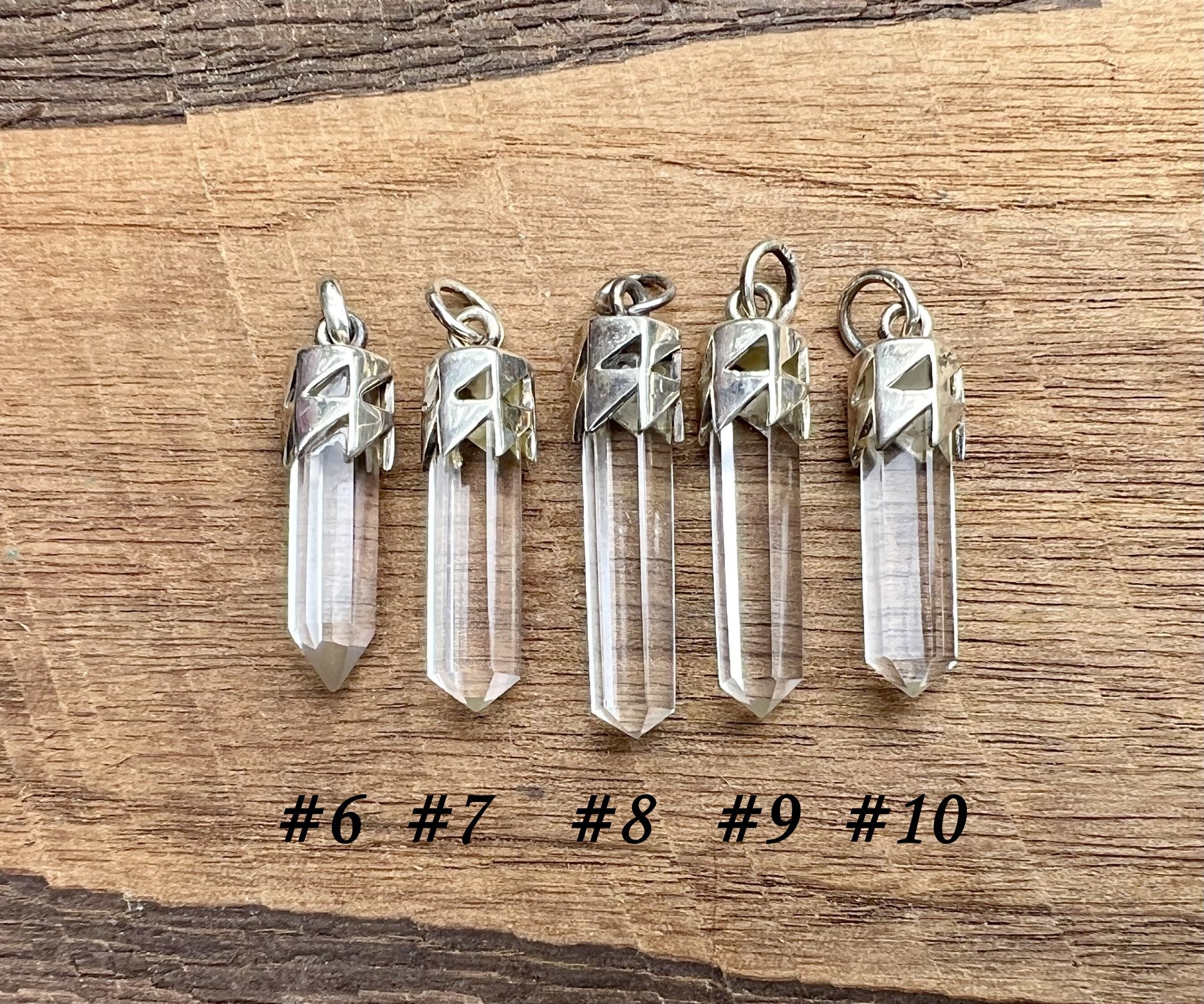 Quartz Crystal Pendant - Gem Realm 