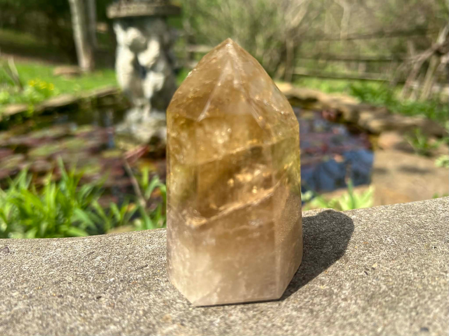 Smoky Citrine Quartz Tower - Gem Realm 