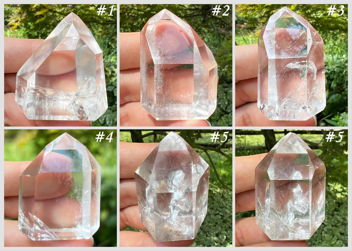 Quartz Crystal Towers ~ Small