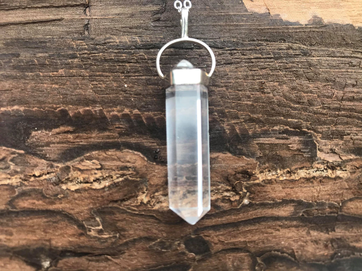 Quartz Crystal Pendant - Gem Realm 