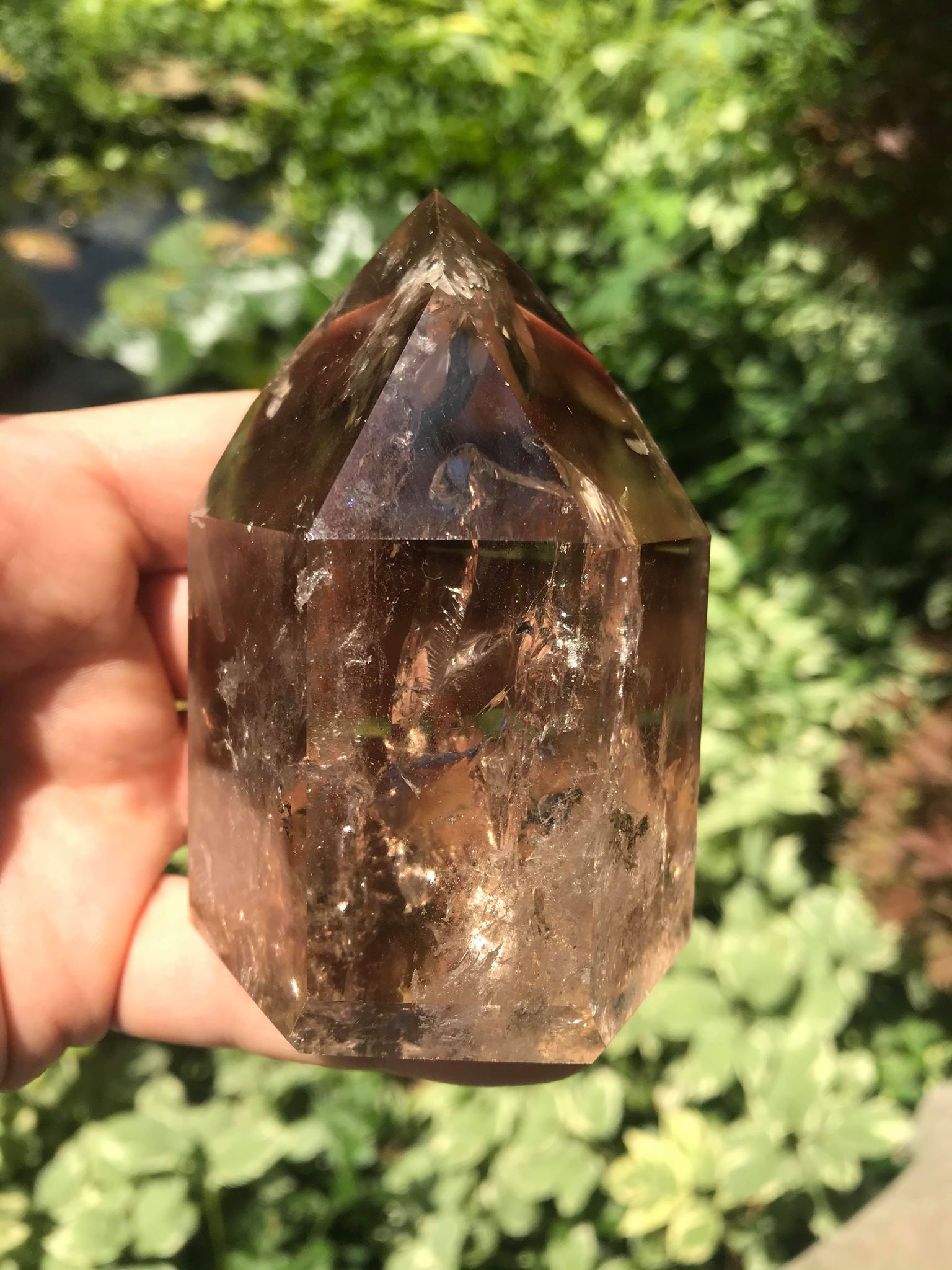 Smoky Quartz Tower ~ Large - Gem Realm 