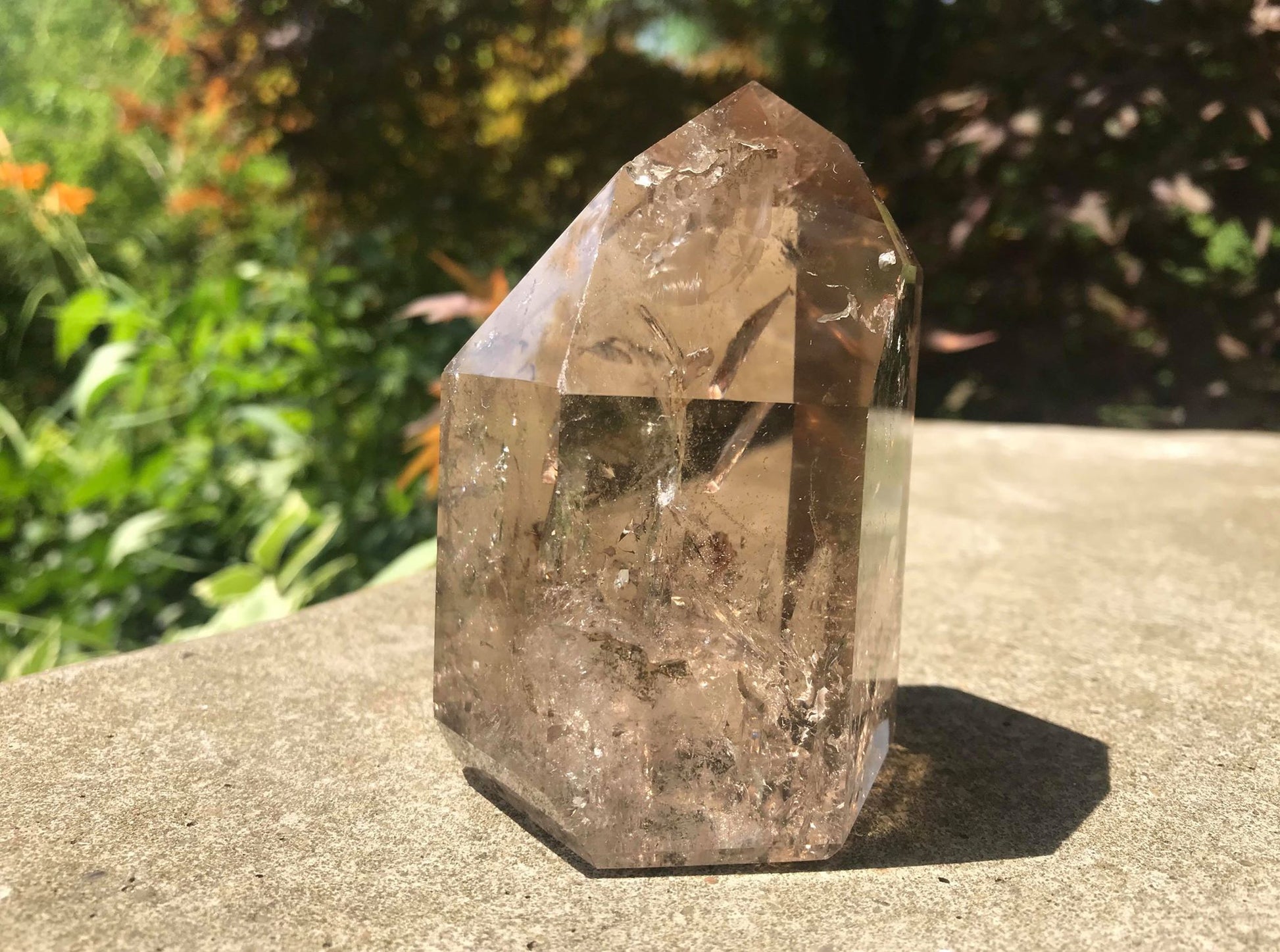 Smoky Quartz Tower ~ Large - Gem Realm 