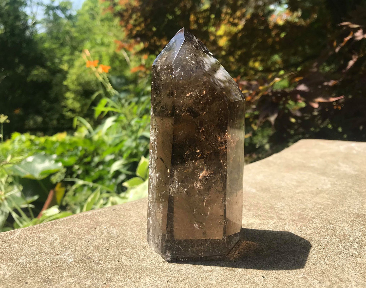 Smoky Quartz Tower ~ Large - Gem Realm 