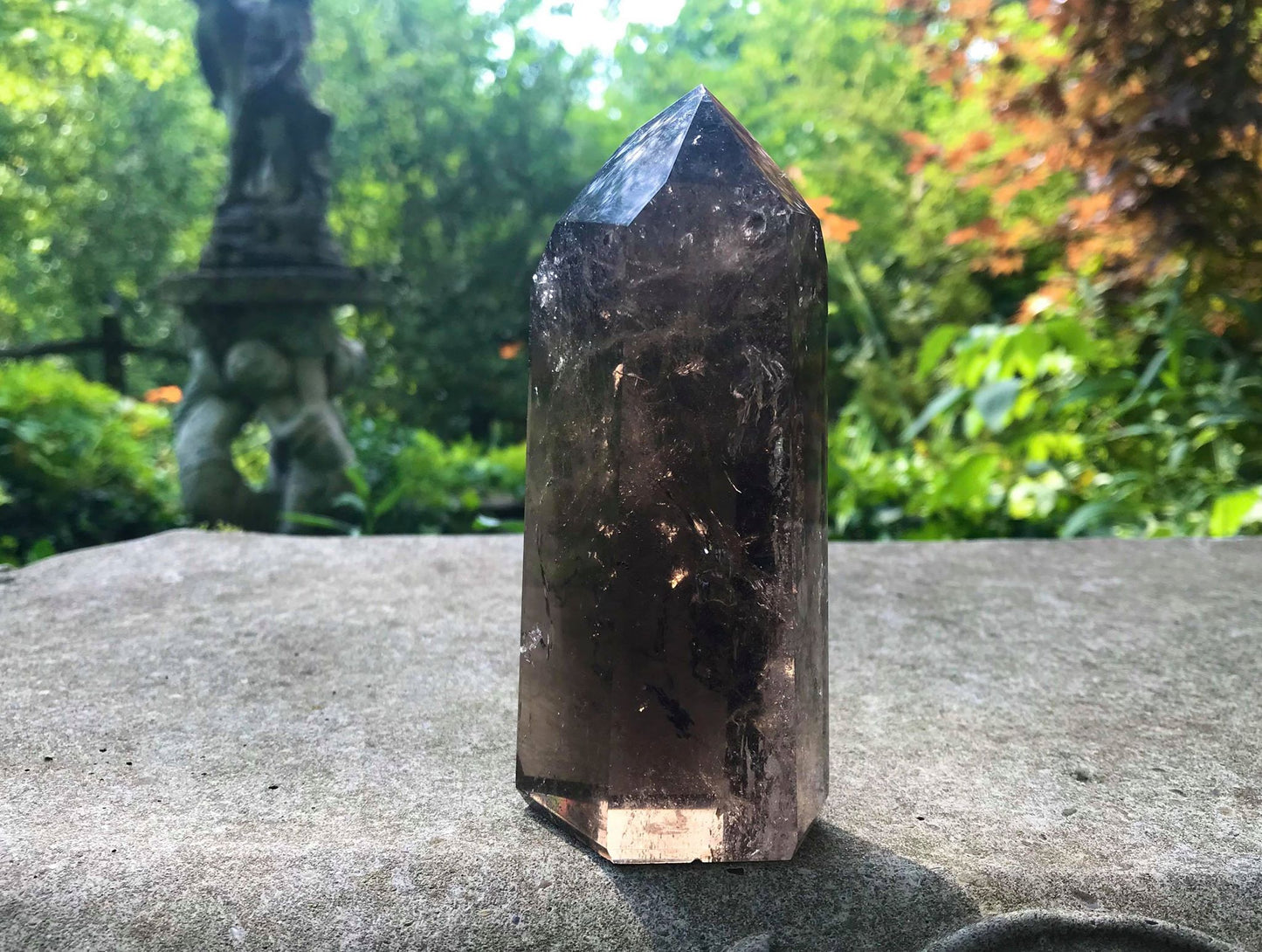 Smoky Quartz Tower ~ Large - Gem Realm 