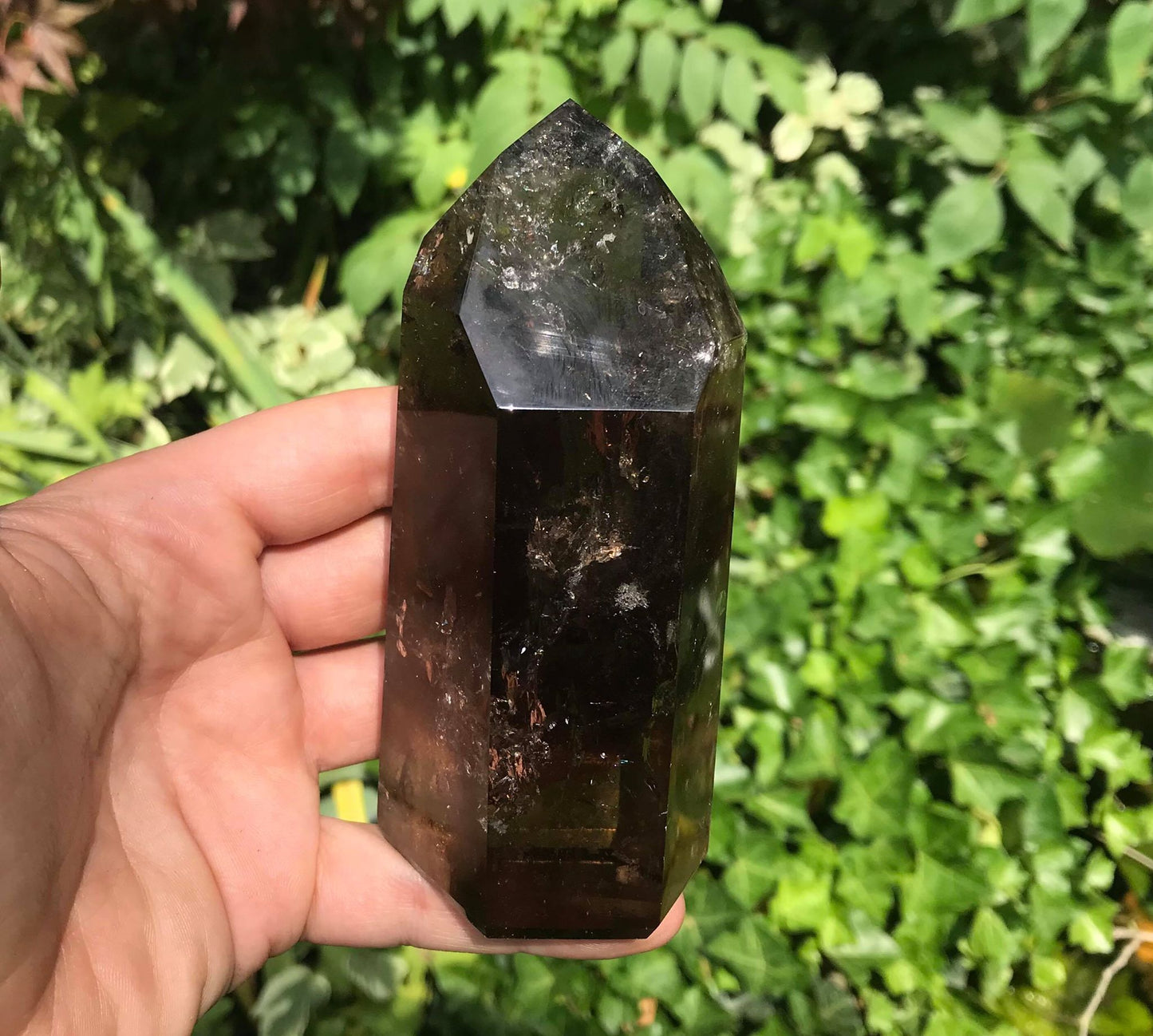 Smoky Quartz Tower ~ Large - Gem Realm 