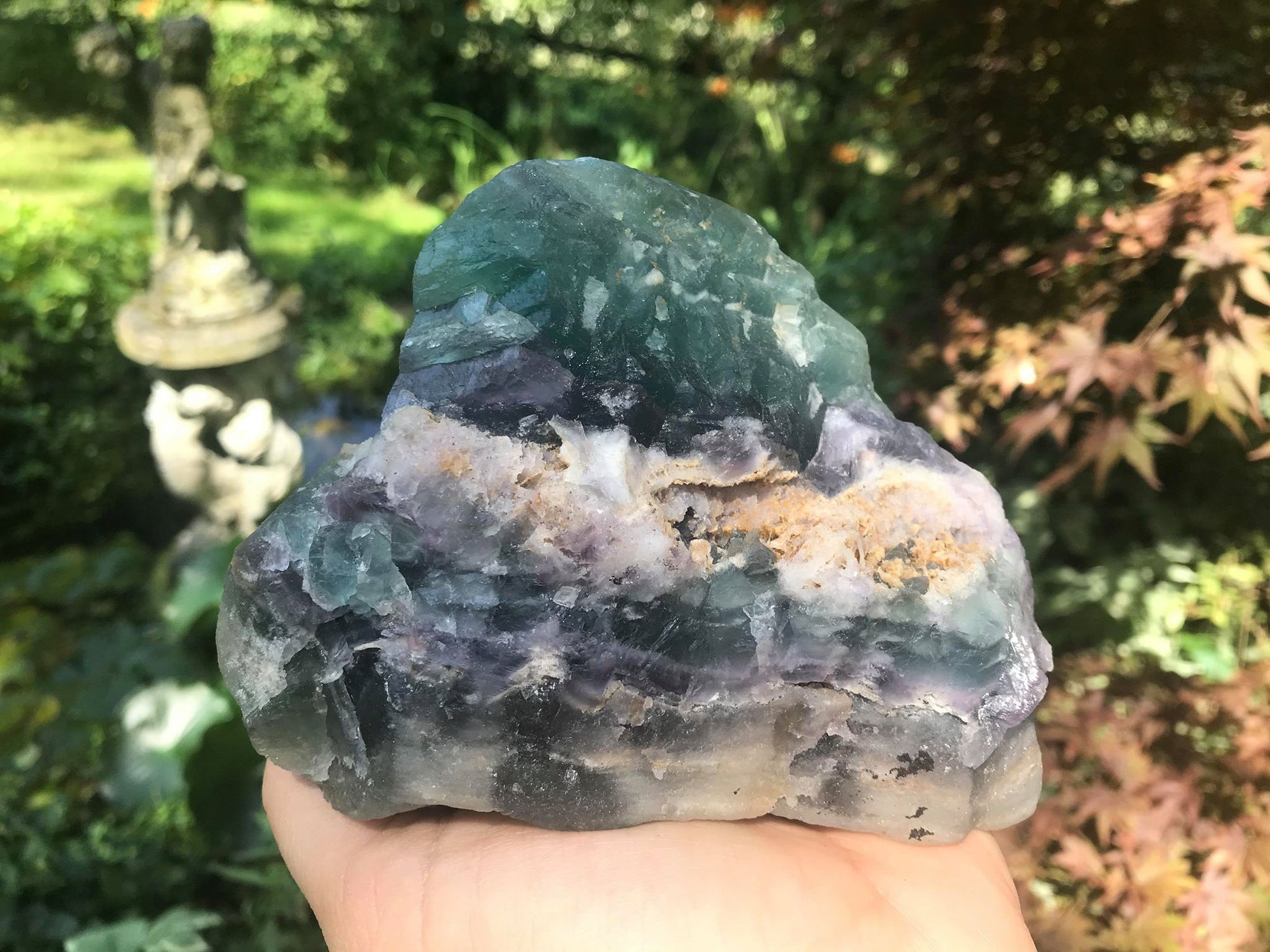 Rainbow Fluorite Specimen - Gem Realm 