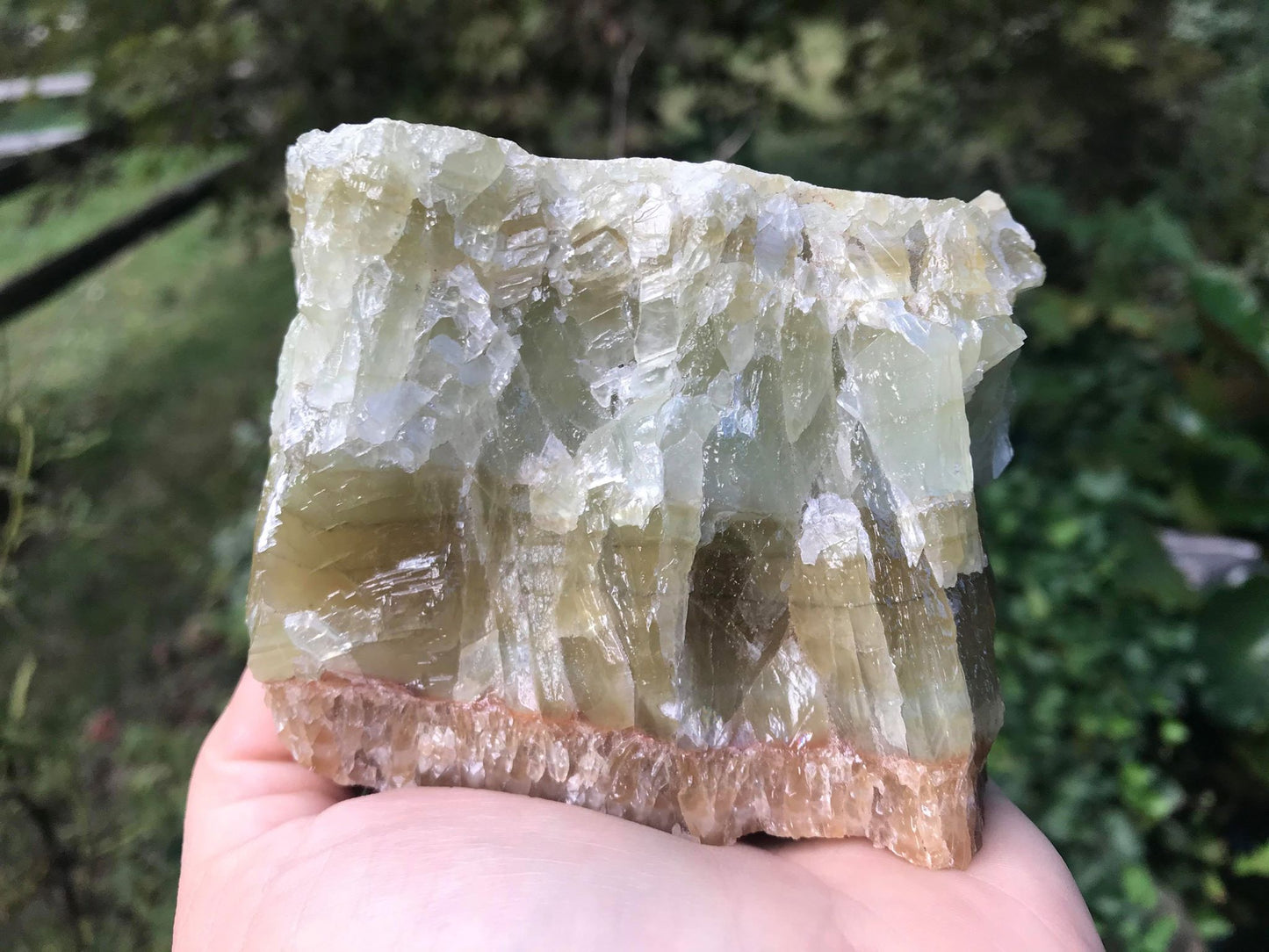 Green Calcite Specimen