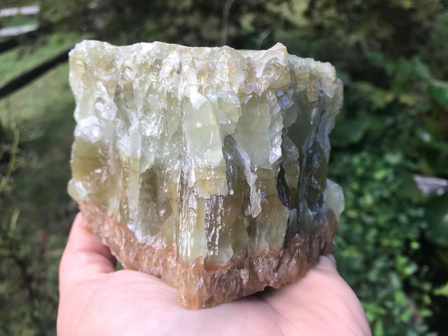 Green Calcite Specimen